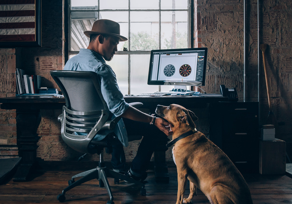 Office Dog Blog Featured Image - Blue Zebra Talent
